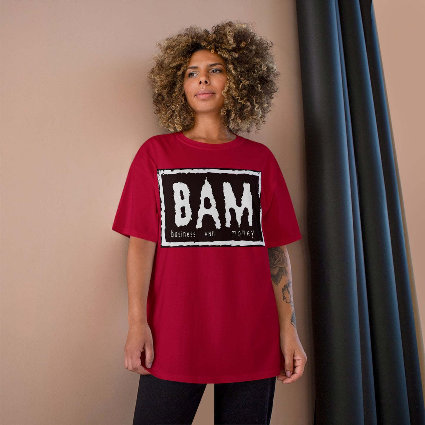 BAM Business and Money Champion T-Shirt, Casual Tee, Graphic Shirt, Entrepreneur Gift, Statement Apparel