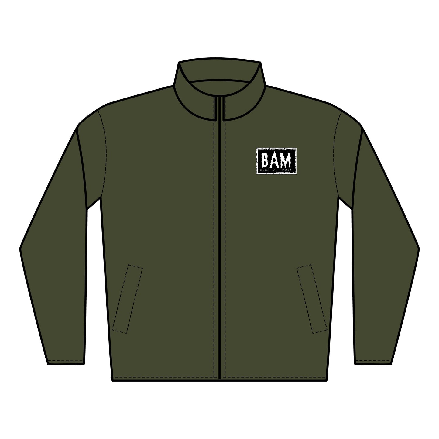 Unisex Quilted Full-Zip Jacket (Embroidery)