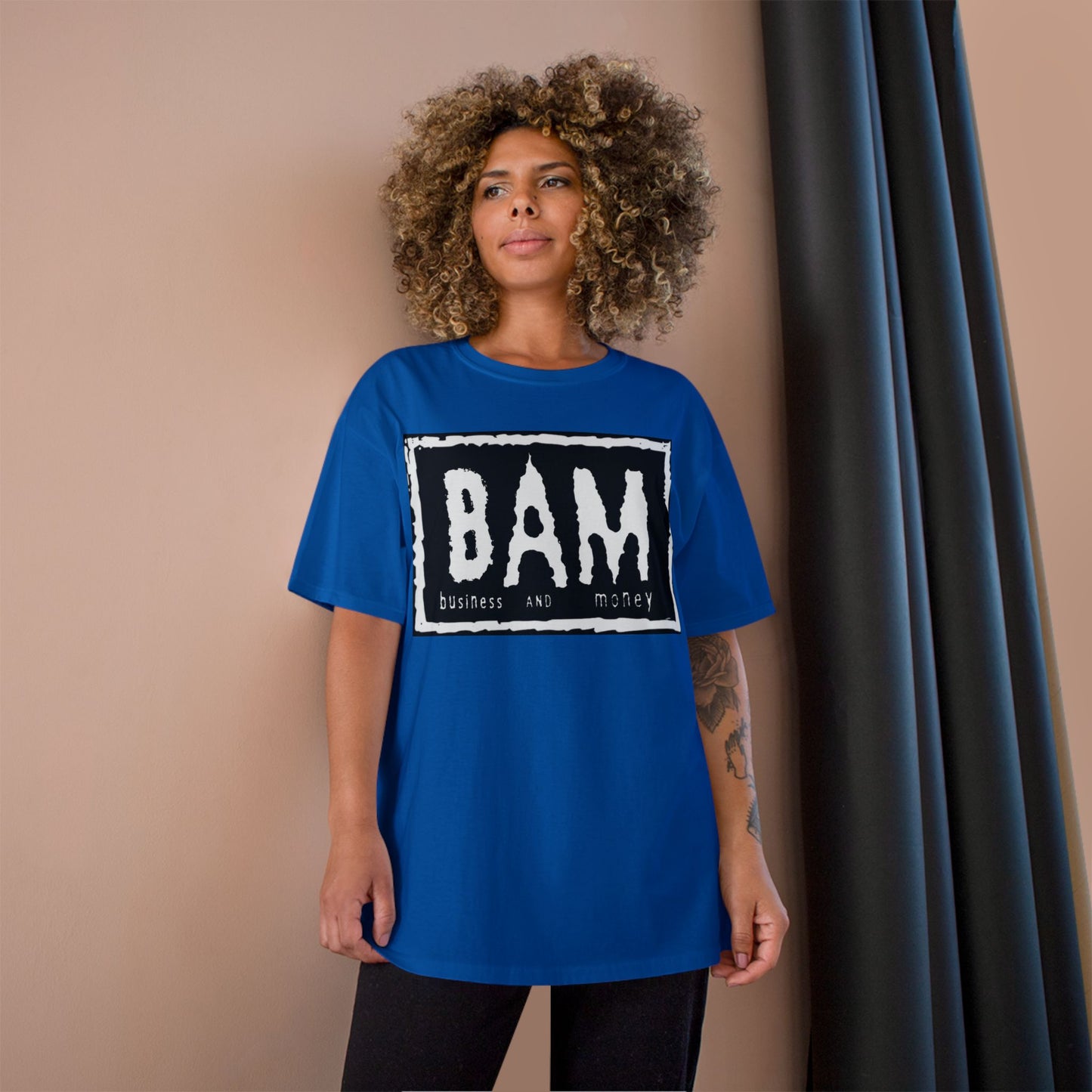 BAM Business and Money Champion T-Shirt, Casual Tee, Graphic Shirt, Entrepreneur Gift, Statement Apparel