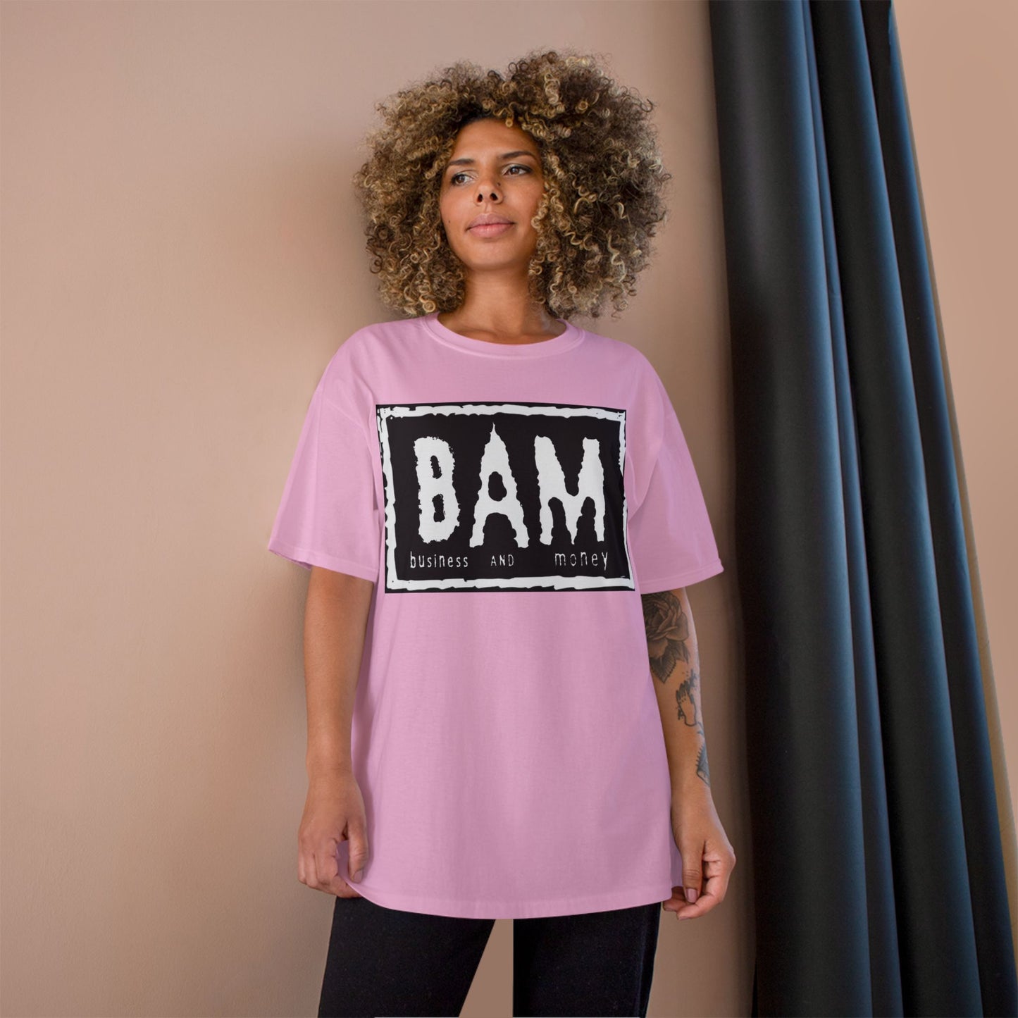 BAM Business and Money Champion T-Shirt, Casual Tee, Graphic Shirt, Entrepreneur Gift, Statement Apparel