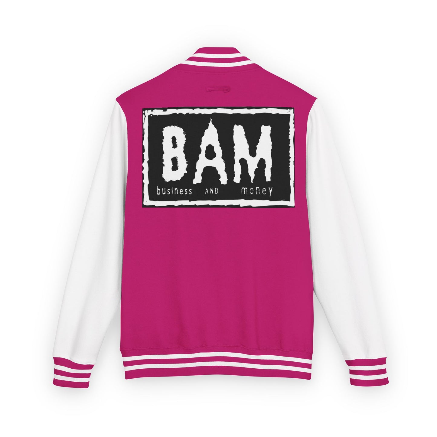 Stylish Unisex Heavyweight Letterman Jacket with BAM Design for Cozy Casual Wear, Perfect for Sports Fans, Gifts, College Events, [...]