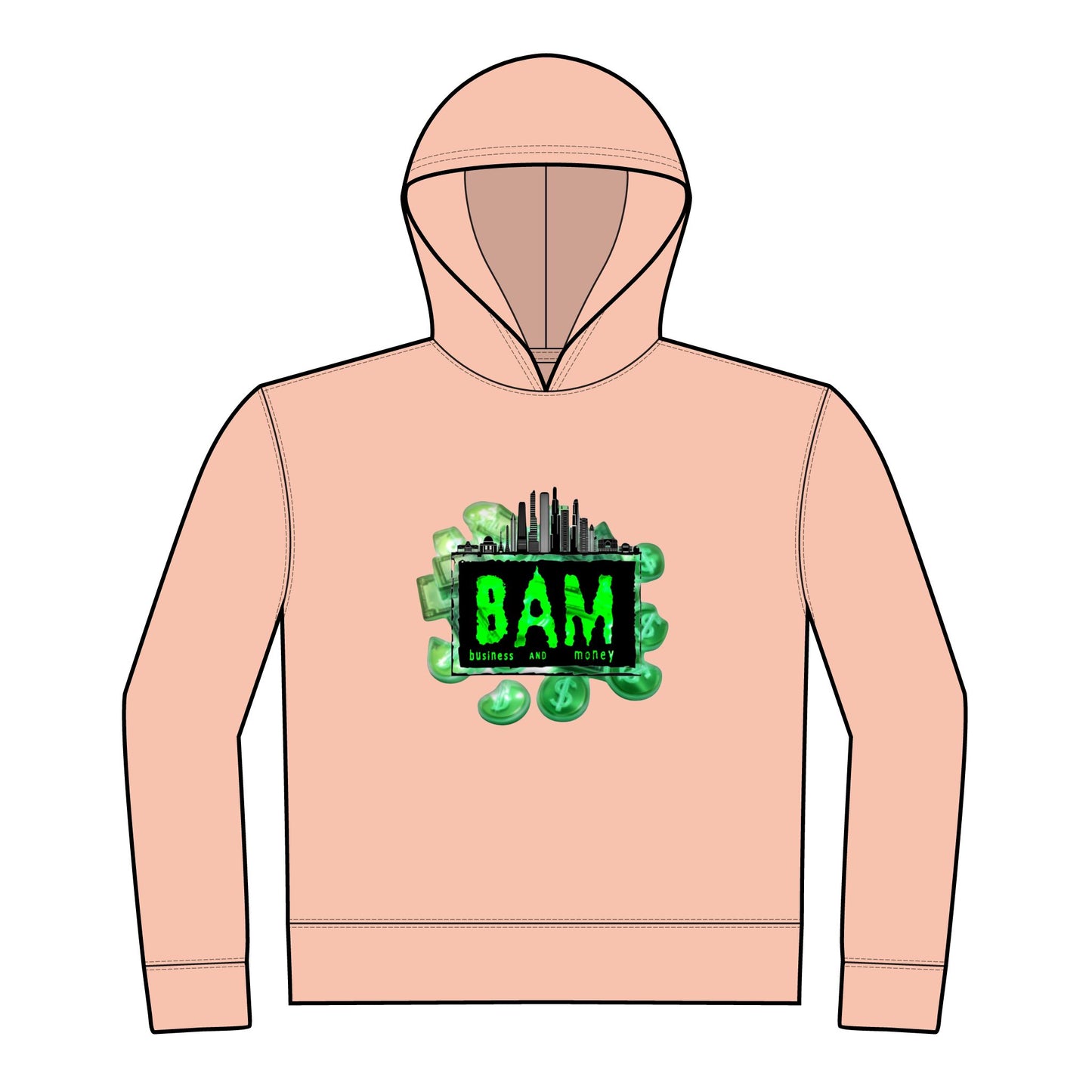 Lightweight Youth Hooded Sweatshirt