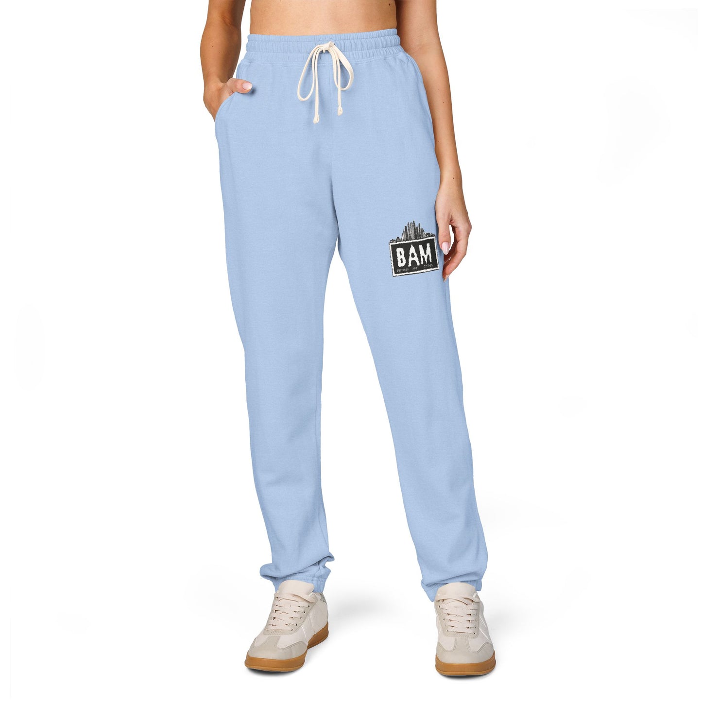 Unisex Garment-Dyed Fleece Sweatpants
