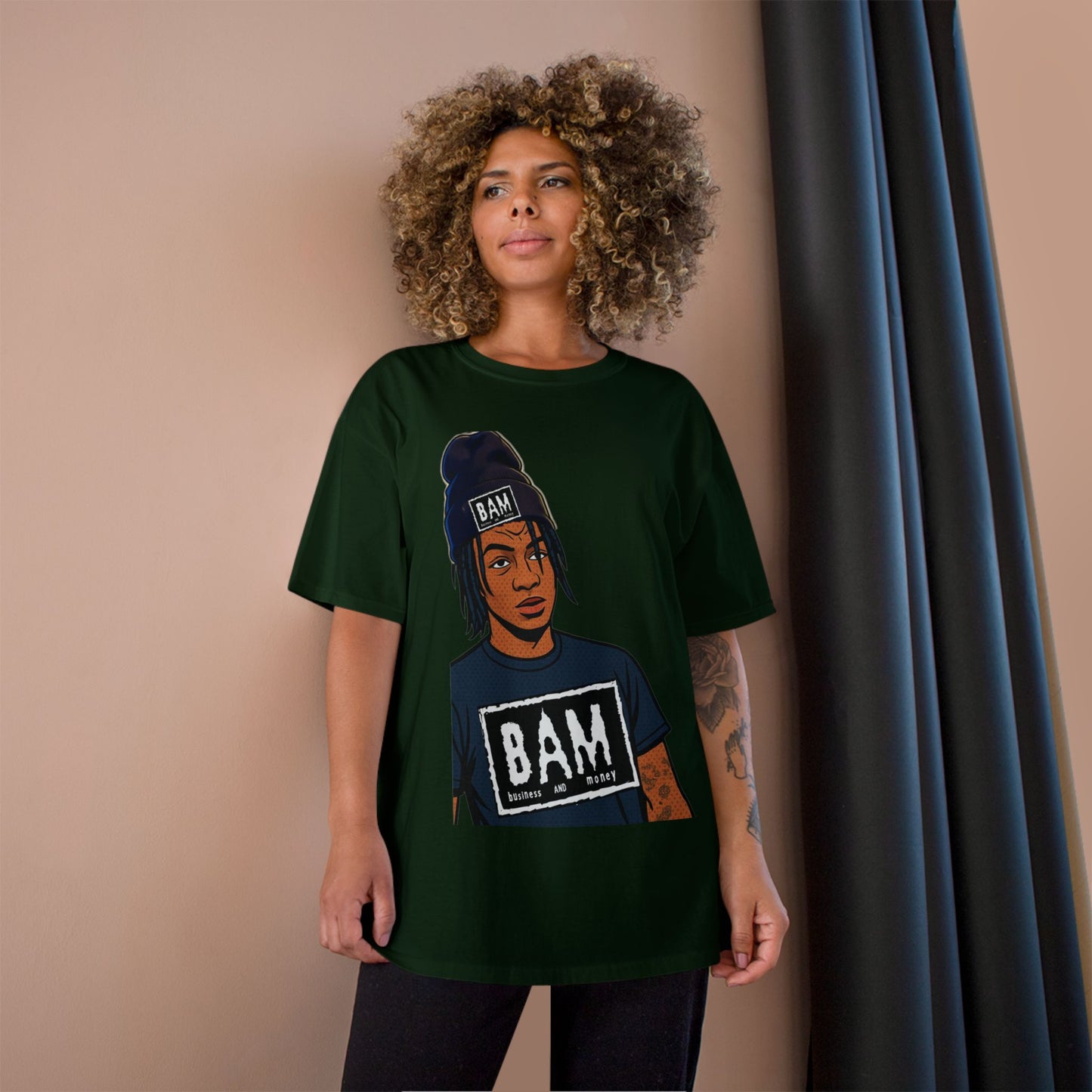 Champion Graphic Tee, Casual Streetwear Shirt, Unisex T-Shirt, Gift for Him/Her, Summer Fashion Must-Have, Fun Graphic Top