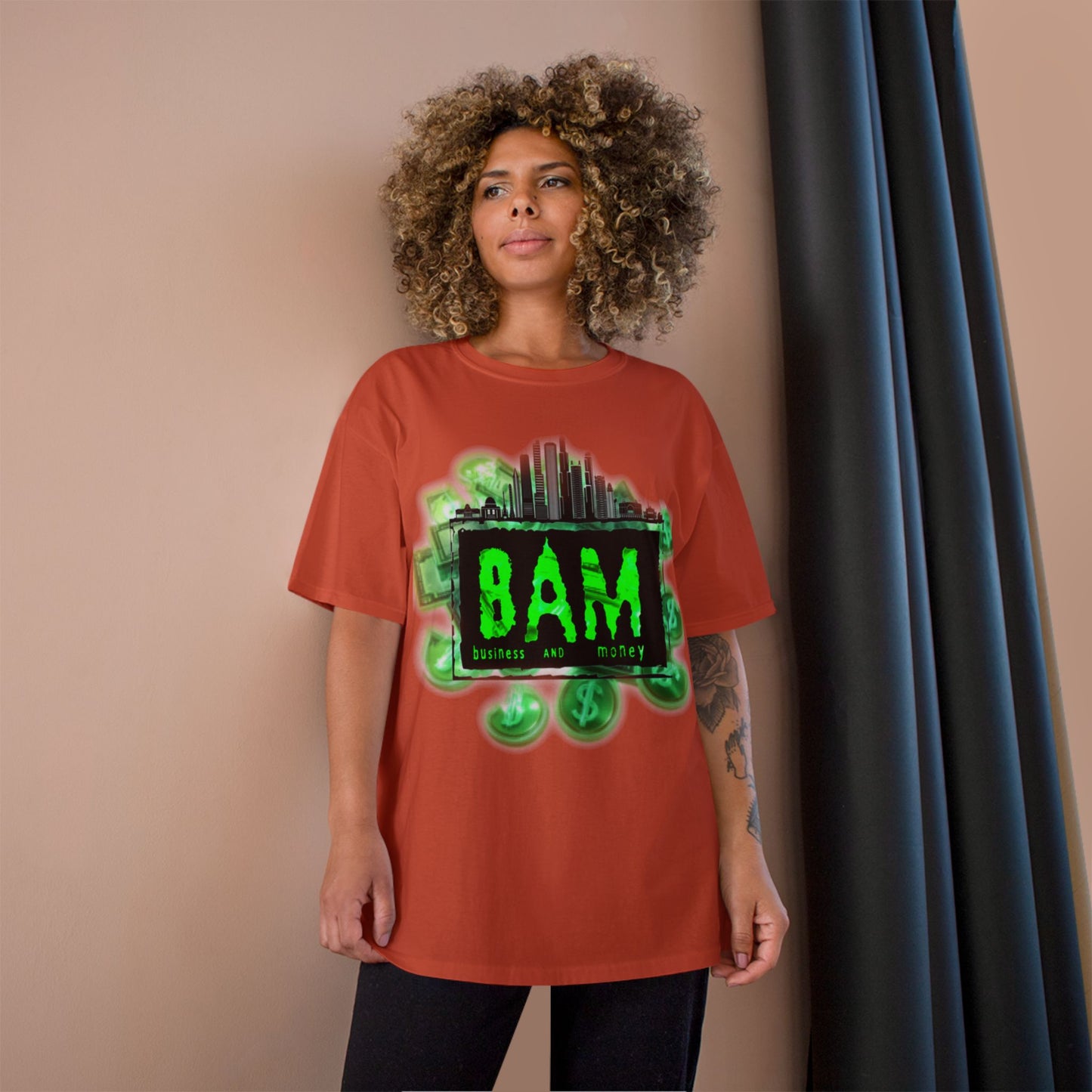 Urban Champion T-Shirt, Business Attire, Casual Wear, Street Style, Gift for Entrepreneurs, Graphic Tee, Statement Shirt