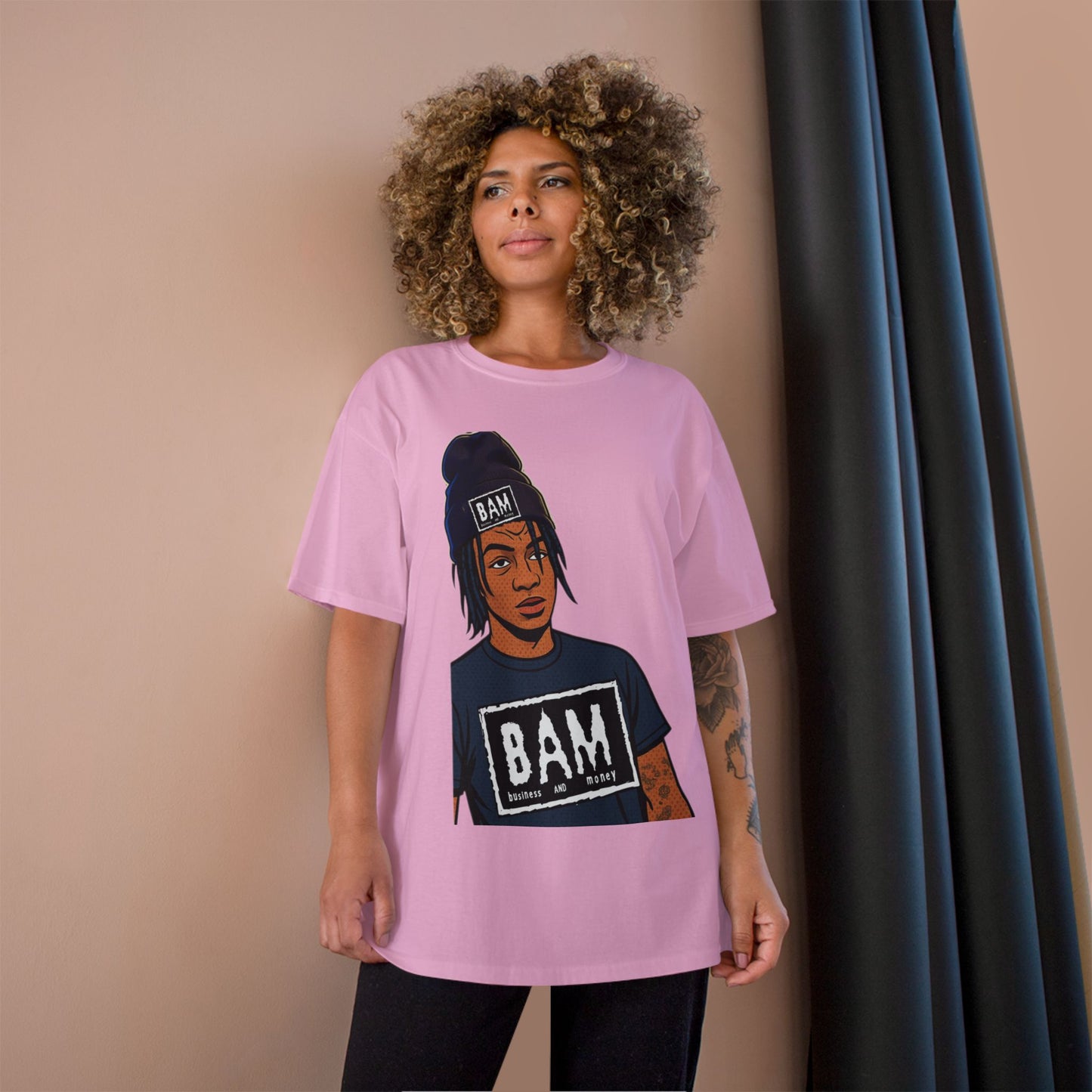 Champion Graphic Tee, Casual Streetwear Shirt, Unisex T-Shirt, Gift for Him/Her, Summer Fashion Must-Have, Fun Graphic Top