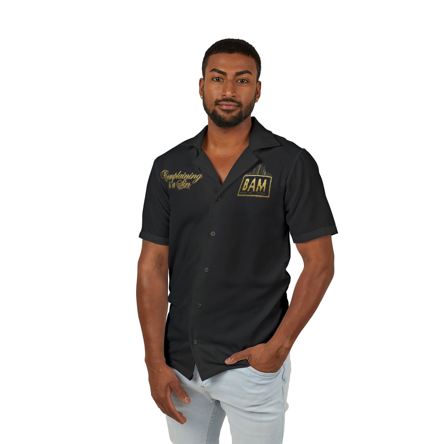 Men's Hawaiian Camp Shirt (AOP)
