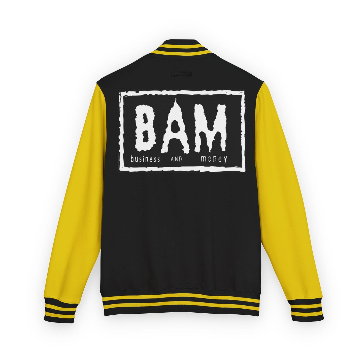 Stylish Unisex Heavyweight Letterman Jacket with BAM Design for Cozy Casual Wear, Perfect for Sports Fans, Gifts, College Events, [...]