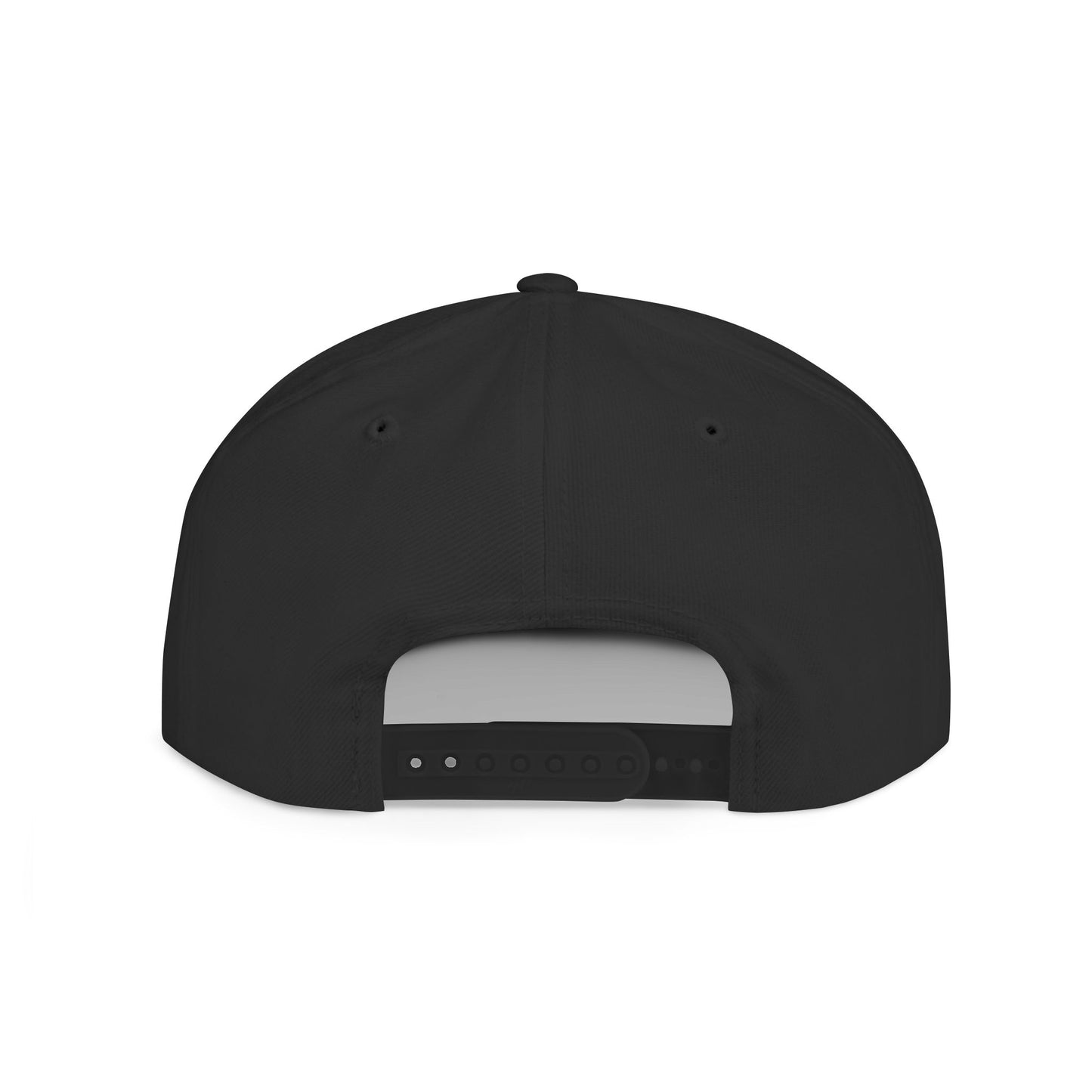 BAM Retro Logo Snapback Hat — Flat Bill Baseball Cap