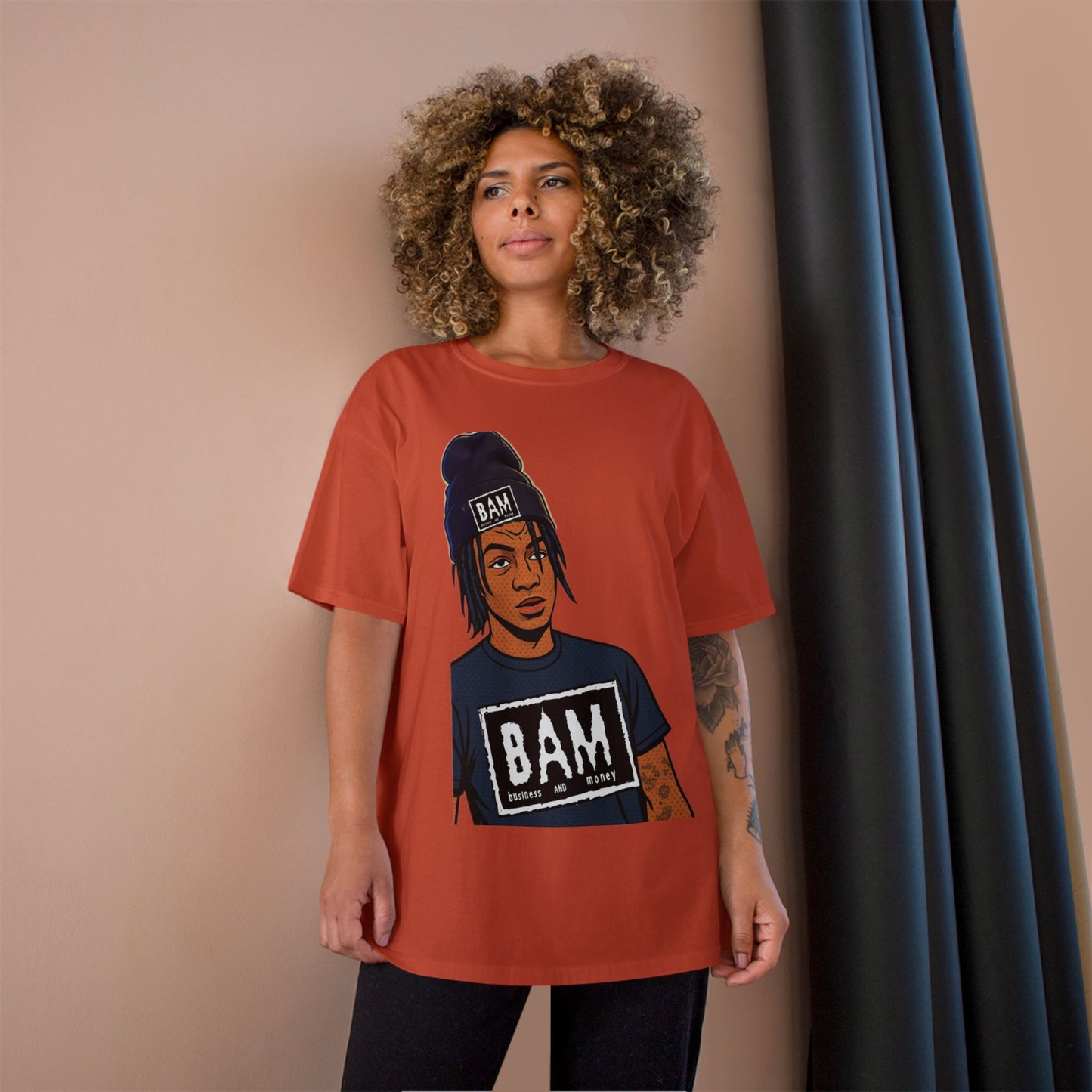 Champion Graphic Tee, Casual Streetwear Shirt, Unisex T-Shirt, Gift for Him/Her, Summer Fashion Must-Have, Fun Graphic Top