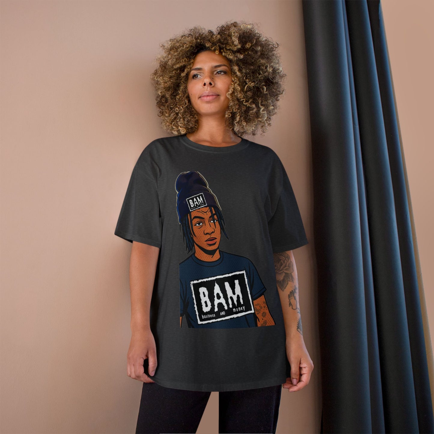 Champion Graphic Tee, Casual Streetwear Shirt, Unisex T-Shirt, Gift for Him/Her, Summer Fashion Must-Have, Fun Graphic Top