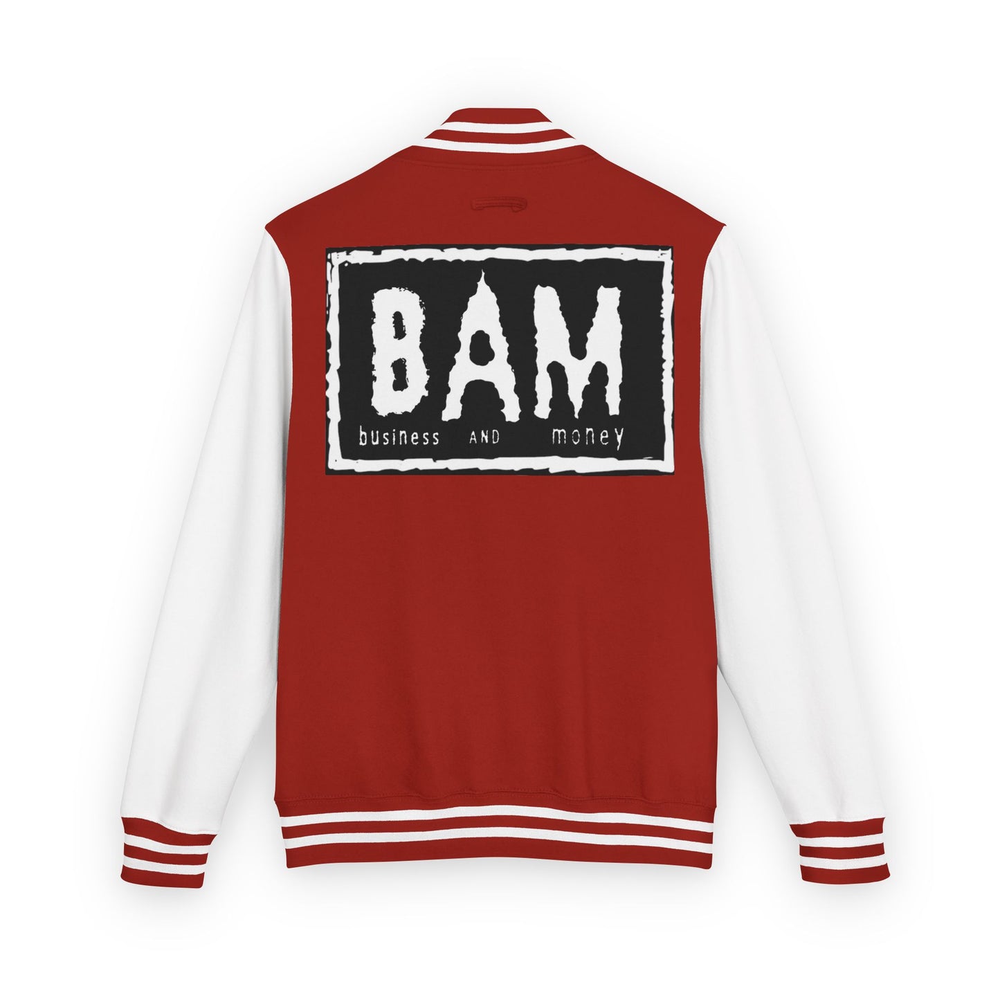 Stylish Unisex Heavyweight Letterman Jacket with BAM Design for Cozy Casual Wear, Perfect for Sports Fans, Gifts, College Events, [...]