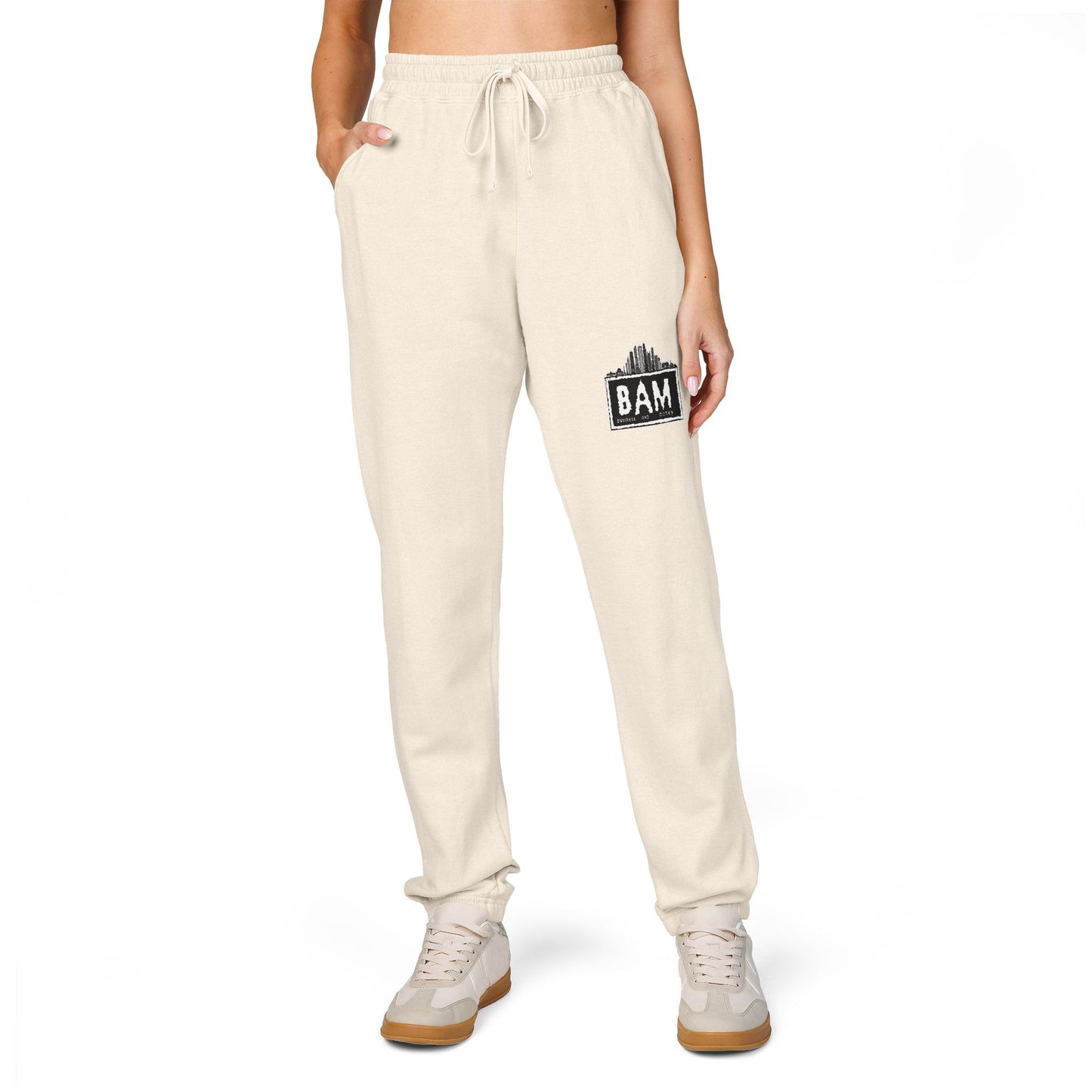 Unisex Garment-Dyed Fleece Sweatpants