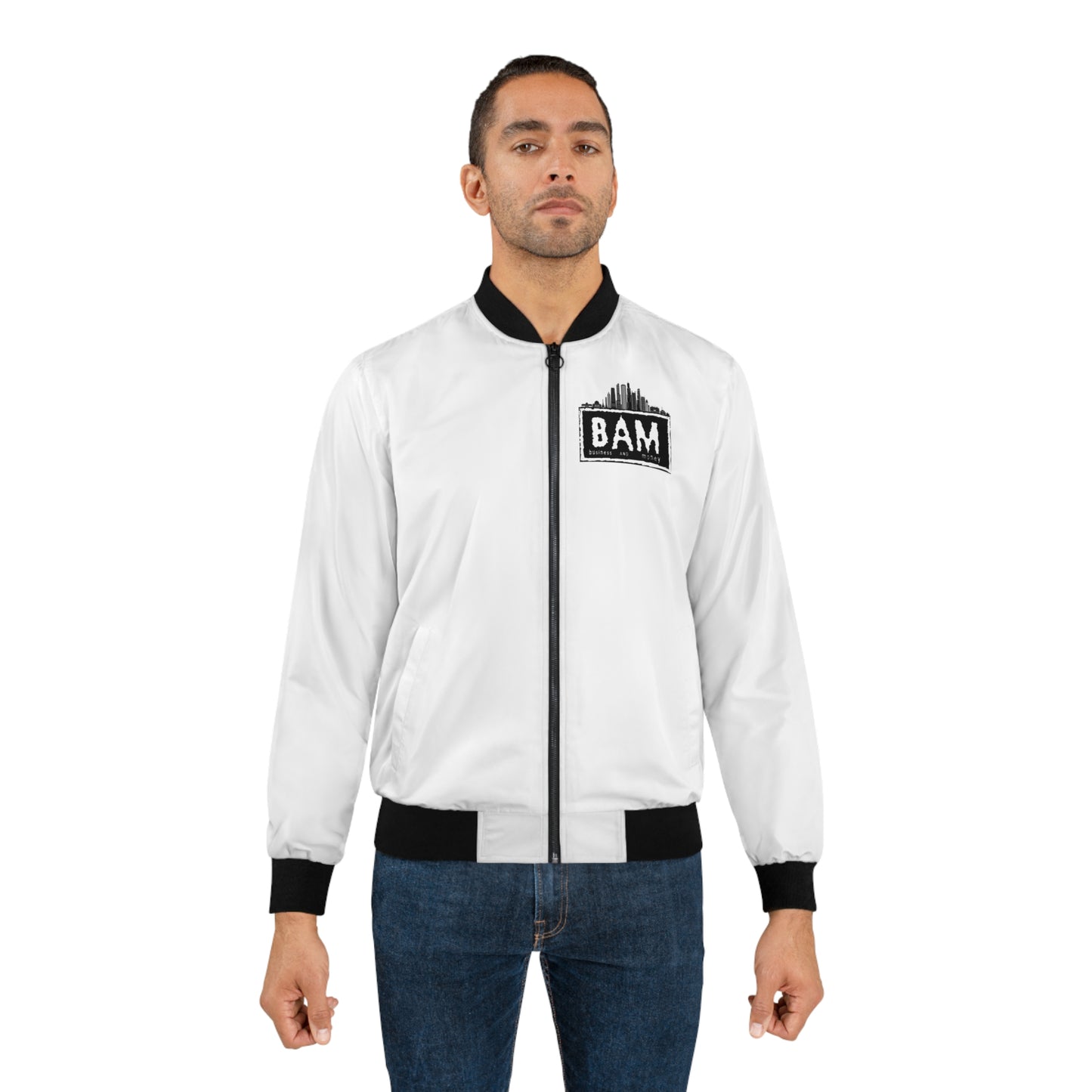 Copy of BAM Bomber Jacket — Business And Money Urban Skyline Jacket