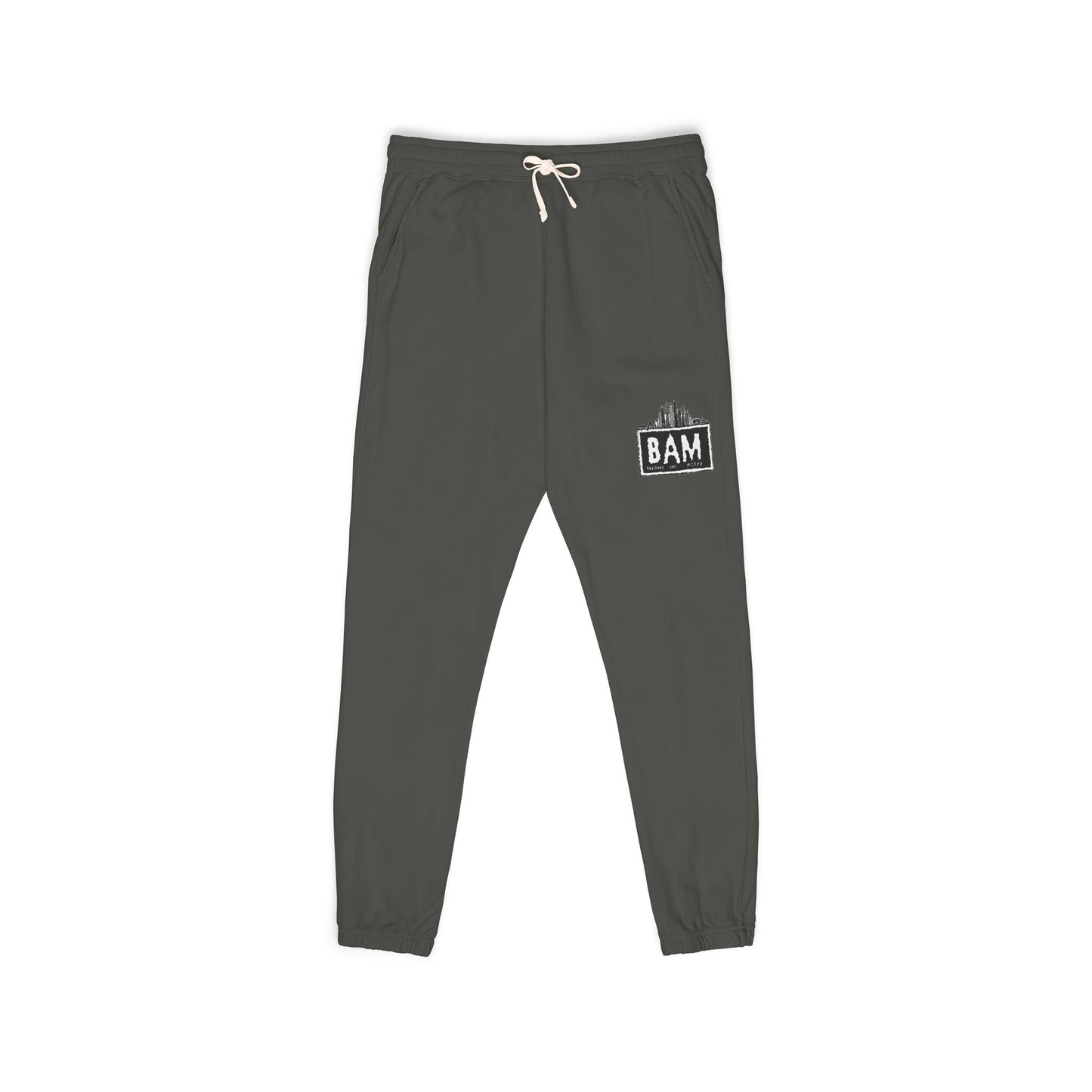 Unisex Garment-Dyed Fleece Sweatpants