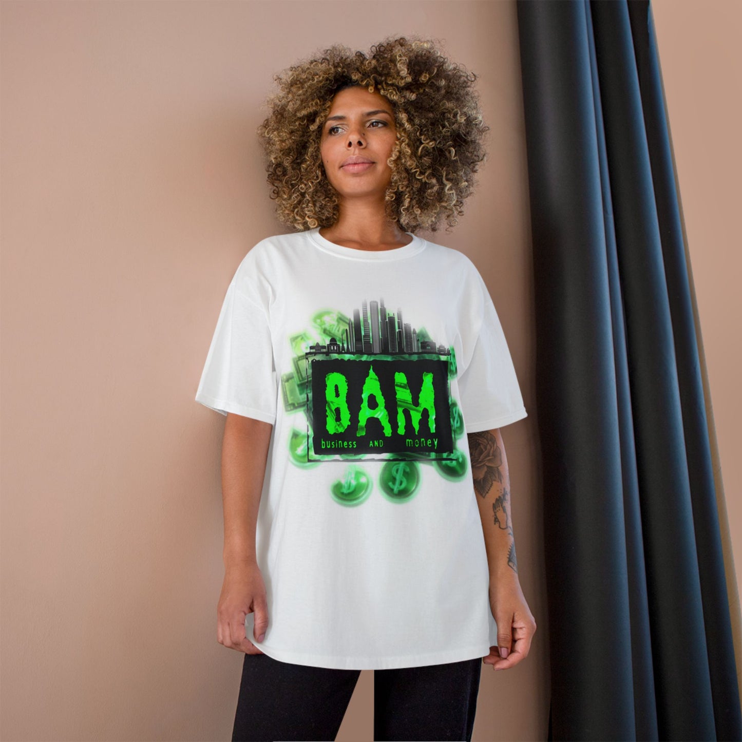 Urban Champion T-Shirt, Business Attire, Casual Wear, Street Style, Gift for Entrepreneurs, Graphic Tee, Statement Shirt