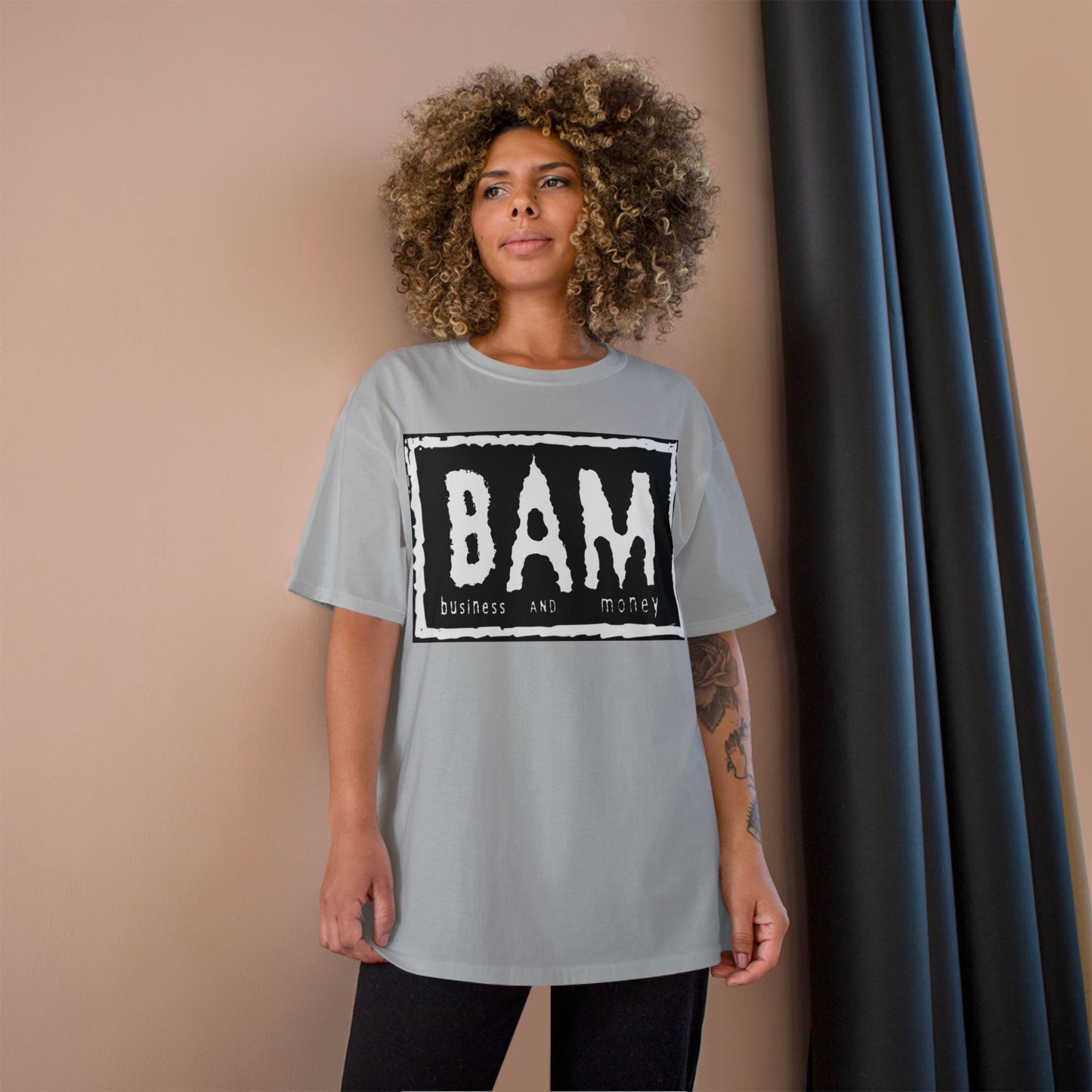 BAM Business and Money Champion T-Shirt, Casual Tee, Graphic Shirt, Entrepreneur Gift, Statement Apparel