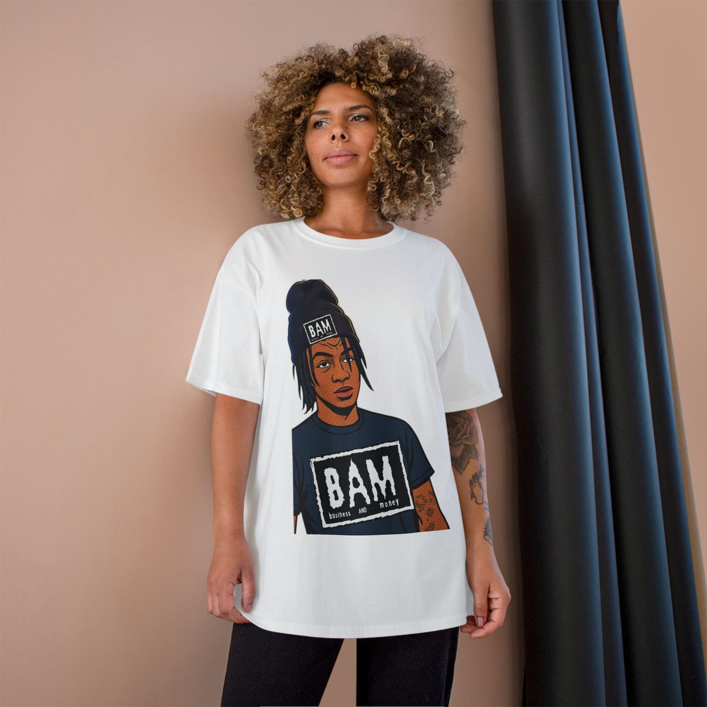 Champion Graphic Tee, Casual Streetwear Shirt, Unisex T-Shirt, Gift for Him/Her, Summer Fashion Must-Have, Fun Graphic Top