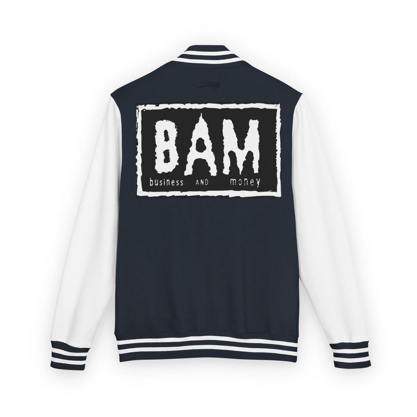 Stylish Unisex Heavyweight Letterman Jacket with BAM Design for Cozy Casual Wear, Perfect for Sports Fans, Gifts, College Events, [...]