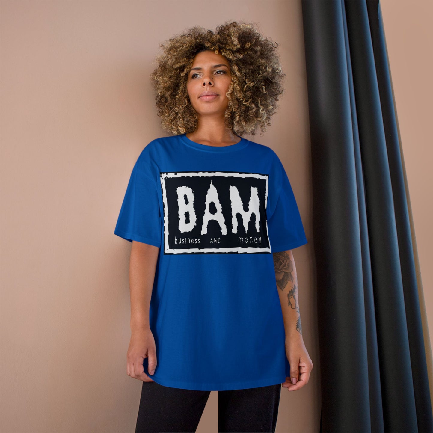 BAM Business and Money Champion T-Shirt, Casual Tee, Graphic Shirt, Entrepreneur Gift, Statement Apparel