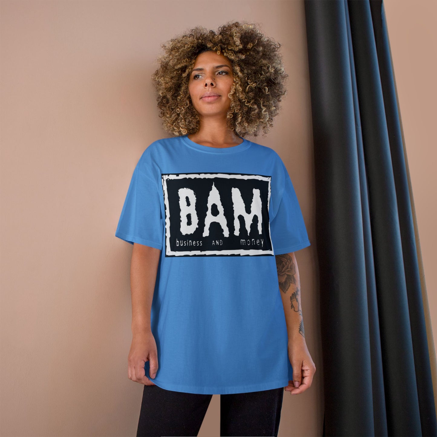 BAM Business and Money Champion T-Shirt, Casual Tee, Graphic Shirt, Entrepreneur Gift, Statement Apparel