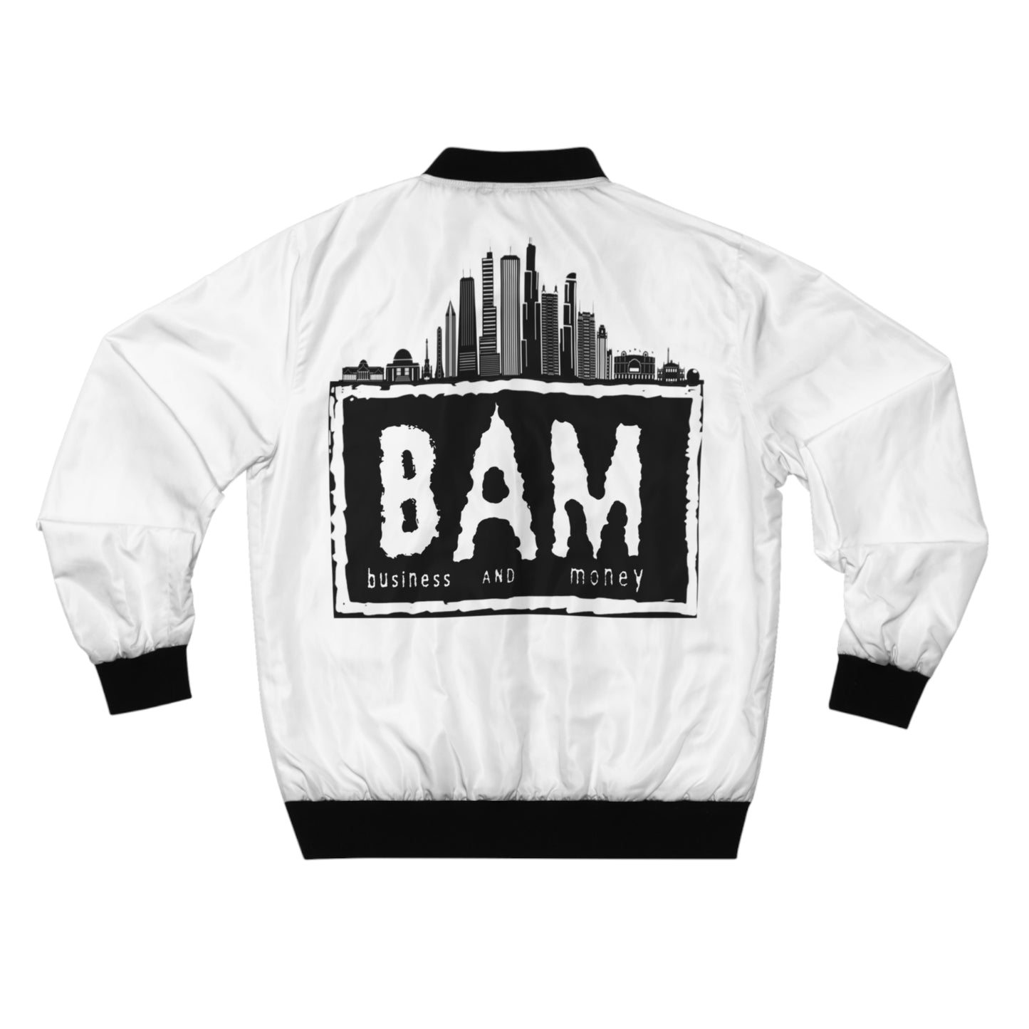 Copy of BAM Bomber Jacket — Business And Money Urban Skyline Jacket