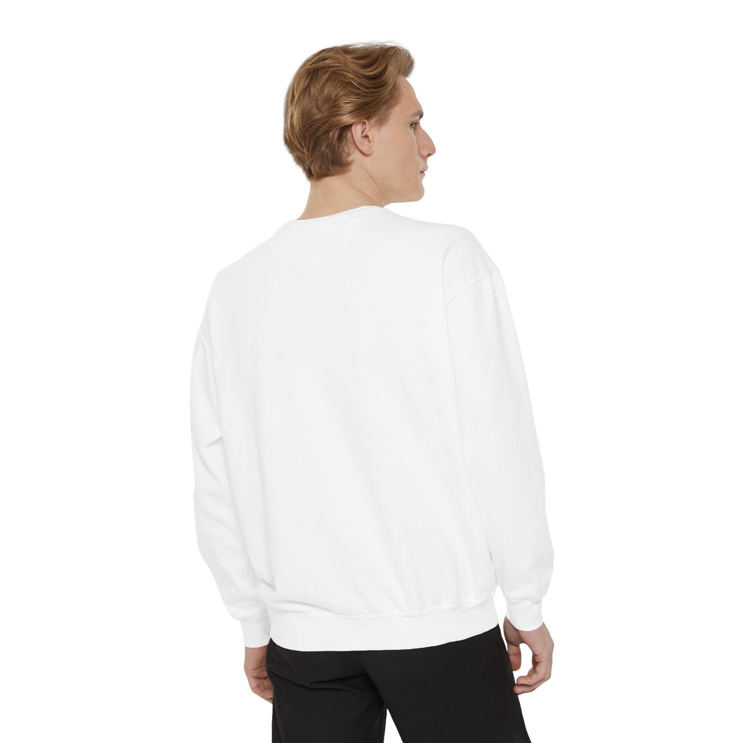 BAM Business and Money Sweatshirt, Unisex Garment-Dyed Crewneck, Casual Streetwear, Gift for Entrepreneurs, Cozy Loungewear
