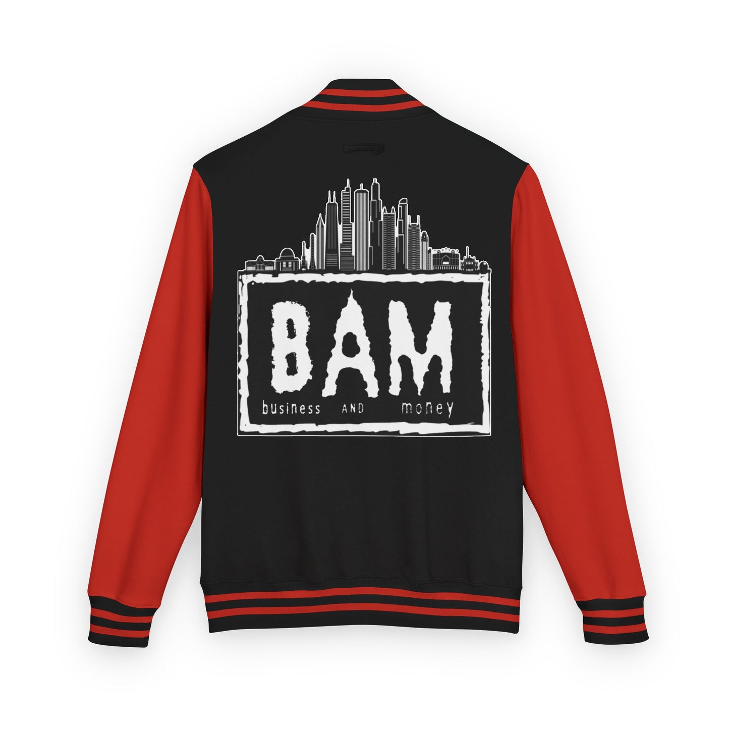 Stylish Unisex Heavyweight Letterman Jacket with BAM Design for Cozy Casual Wear, Perfect for Sports Fans, Gifts, College Events, [...]