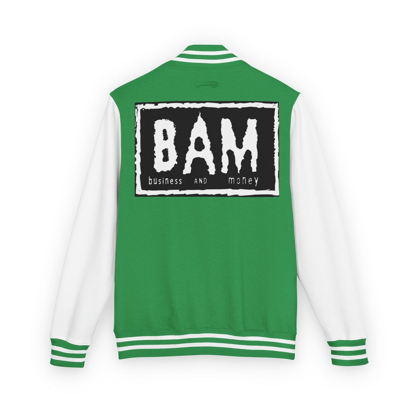 Stylish Unisex Heavyweight Letterman Jacket with BAM Design for Cozy Casual Wear, Perfect for Sports Fans, Gifts, College Events, [...]