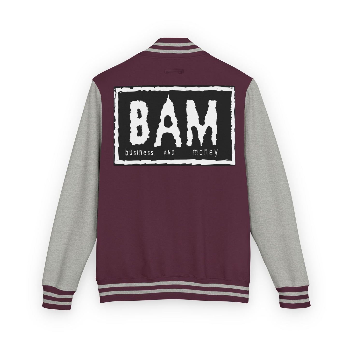 Stylish Unisex Heavyweight Letterman Jacket with BAM Design for Cozy Casual Wear, Perfect for Sports Fans, Gifts, College Events, [...]