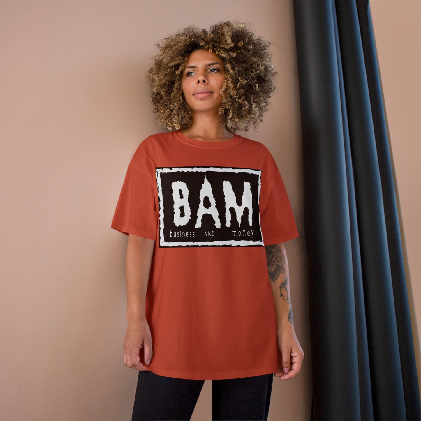 BAM Business and Money Champion T-Shirt, Casual Tee, Graphic Shirt, Entrepreneur Gift, Statement Apparel