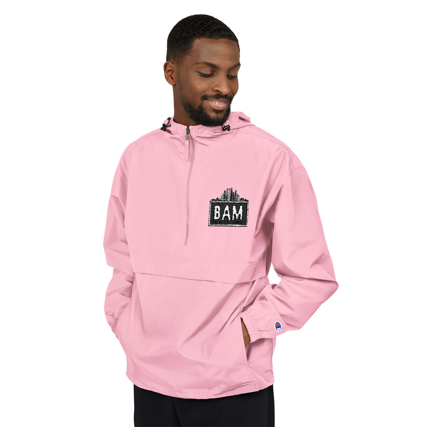 Champion Unisex Packable Anorak Jacket, Lightweight Rain Jacket, Casual Outdoor Wear, Perfect for Festivals, Travel, and Everyday Style